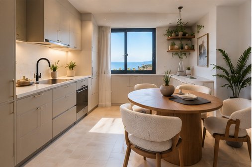 Compact bespoke kitchen